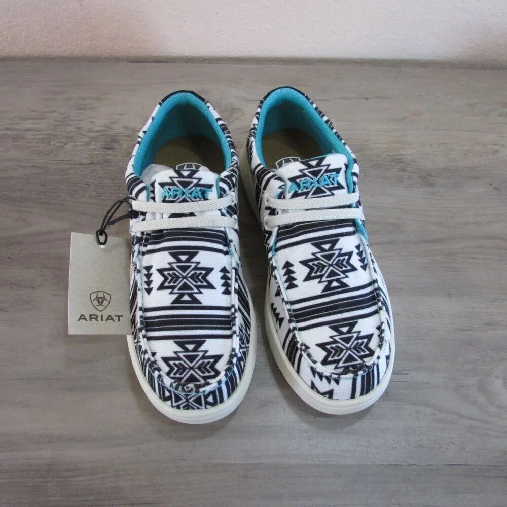 Ariat Kid's Hilo Slip on Sneaker Shoe Stark Southwest 10050911